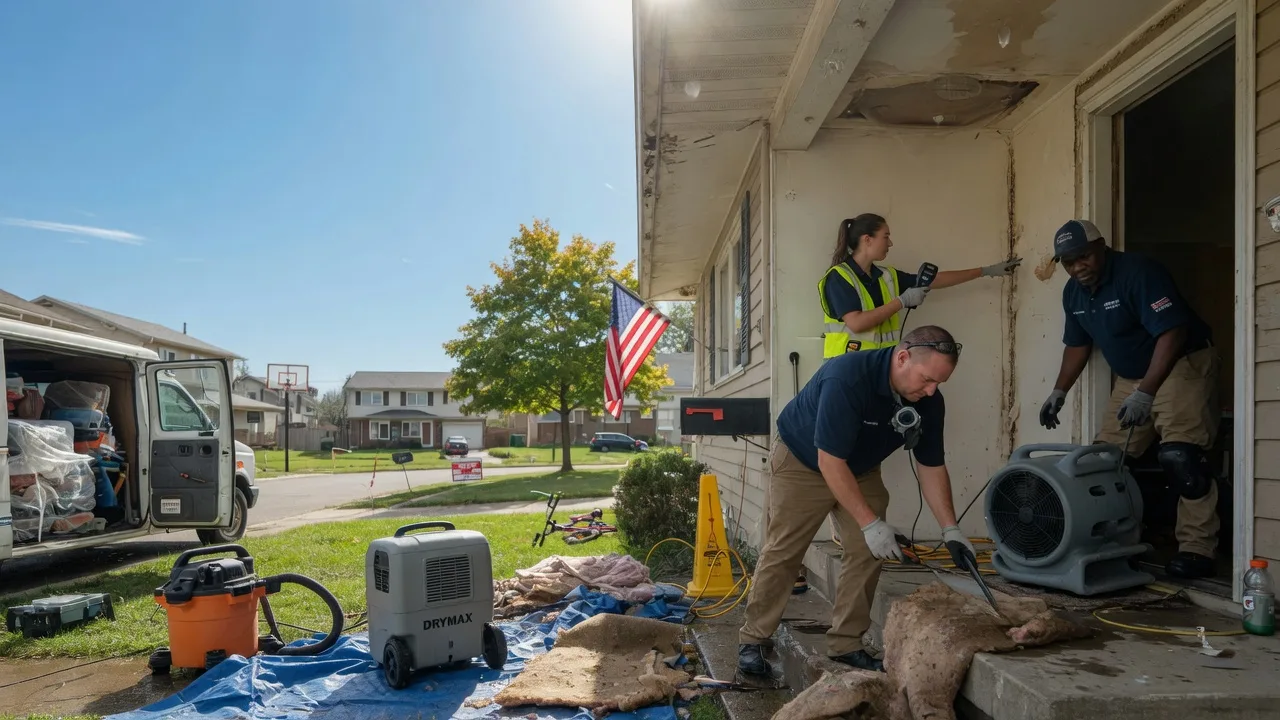 Water Damage Restoration in Washington, KS near me